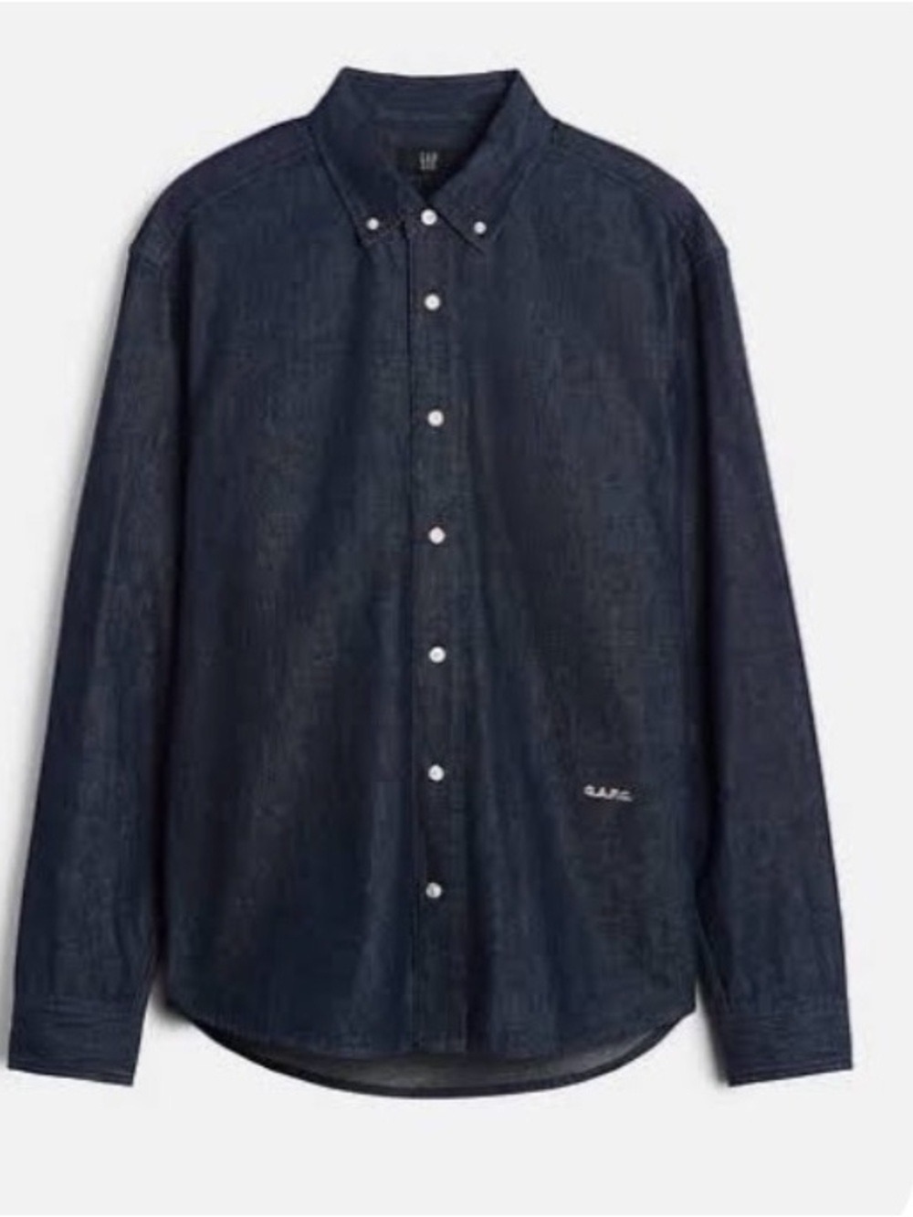 GAP x A.P.C. Denim Relaxed Button-Down Shirt - NWT unisex XS